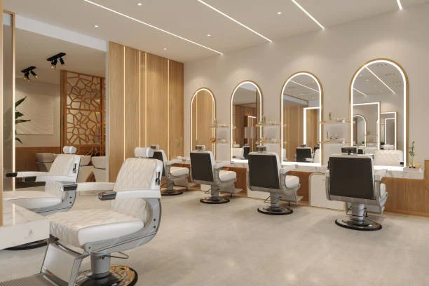 راهنمای جامع هزینههای عروسی در سال 1404 26 نمونه محیط داخلی یک ارایشگاه لاکچری